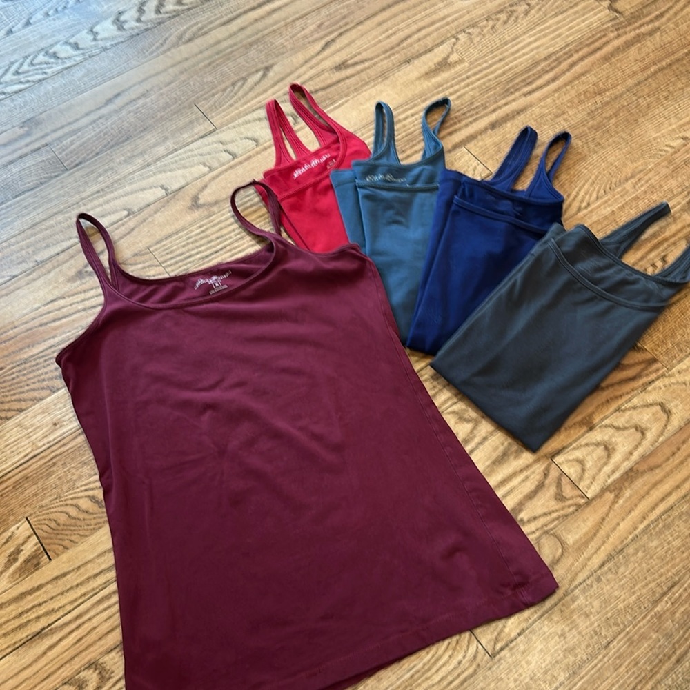 Lot of 5 Eddie Bauer Camisoles